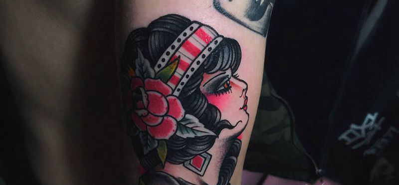 old school纹身图片_手部纹身图案