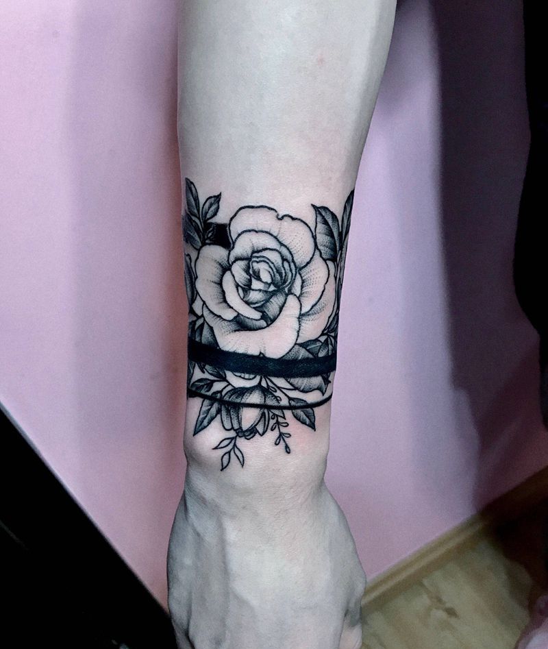 花纹身图片_手部纹身图案