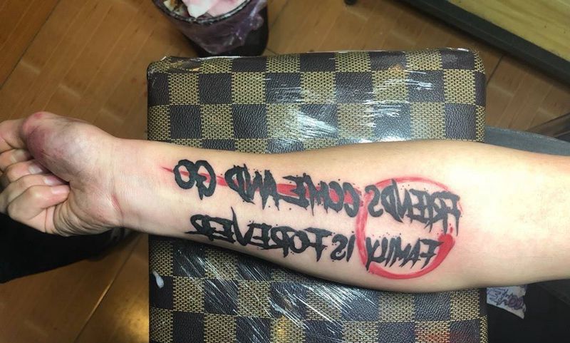 英文字母纹身图片