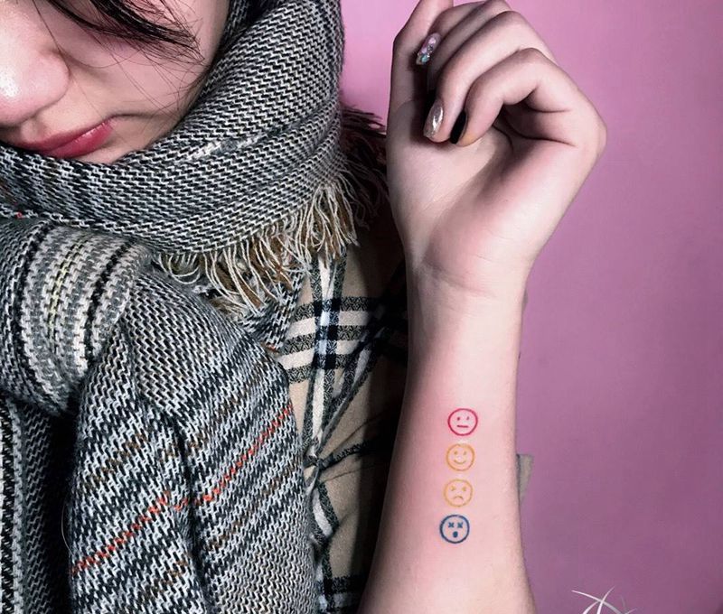 小清新纹身图片_手部纹身图案