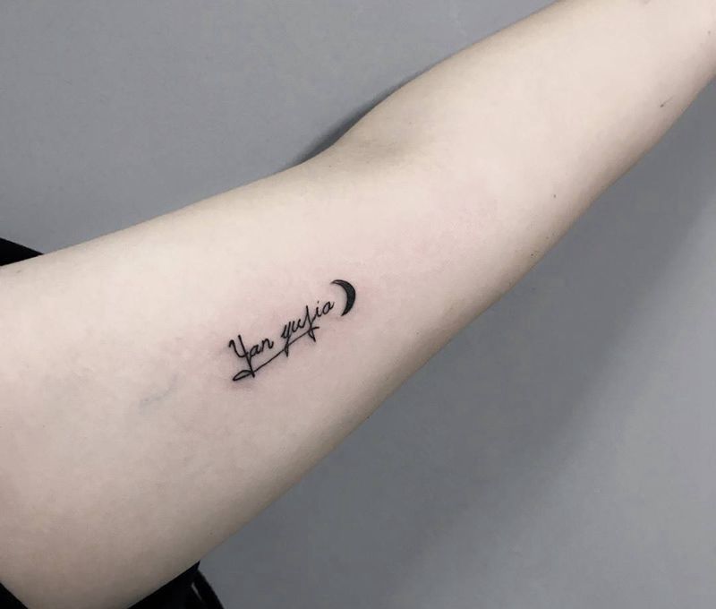 字母纹身图片_成品手部清新字符纹身图案