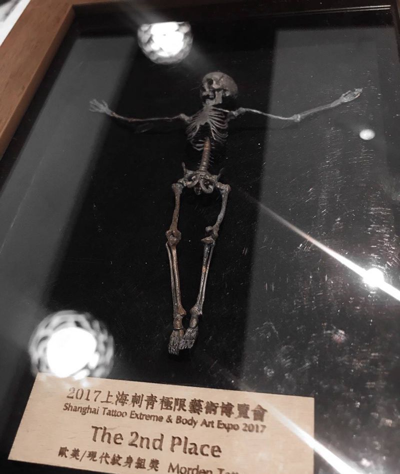 #上海国际刺青极限纹身展纹身图片_成品生活纹身图案