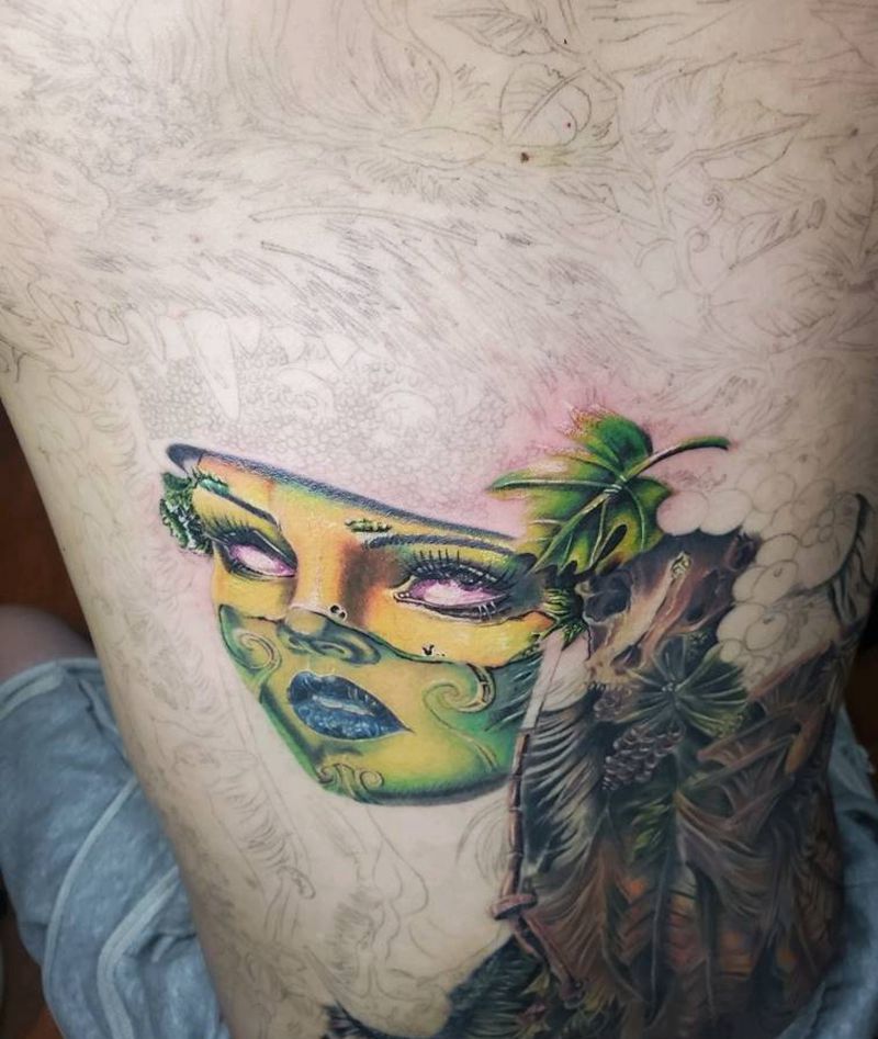 欧美重彩写实纹身图片_欧美写实纹身图案