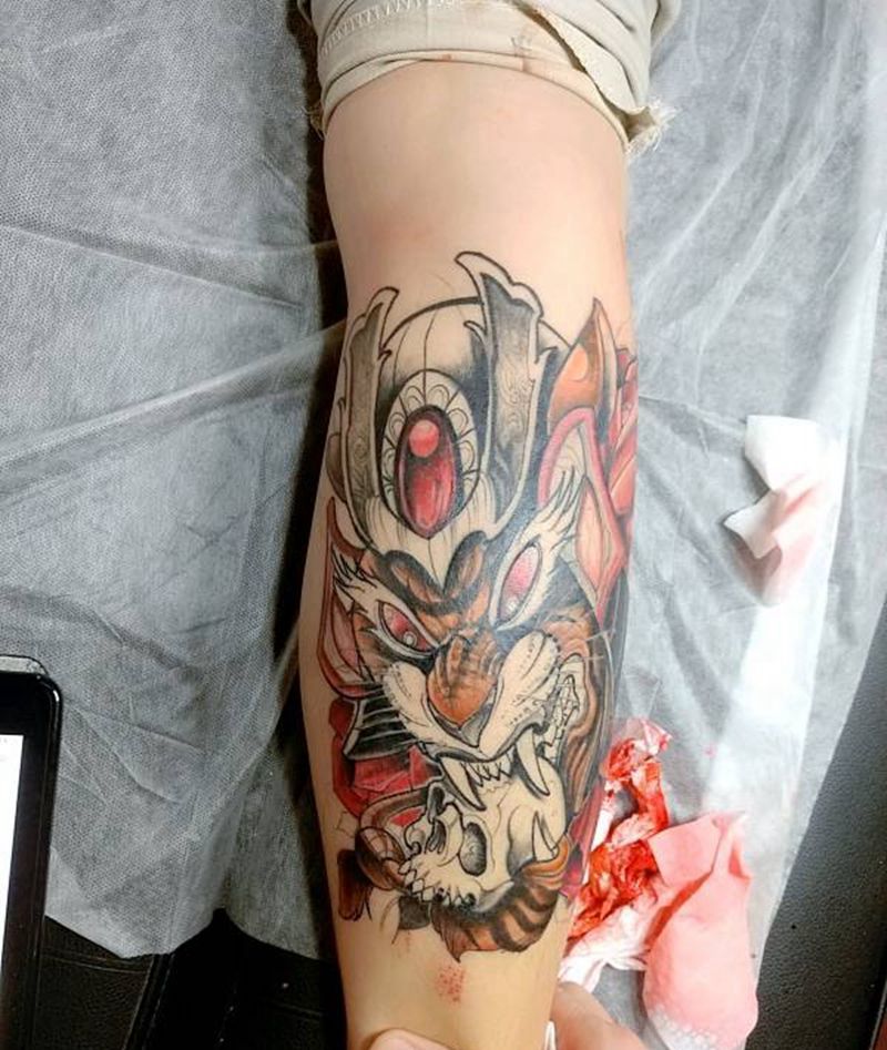 欧美school纹身图片_New School纹身图案