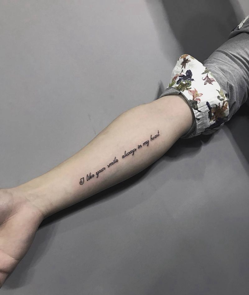 字母纹身图片_成品手部清新字符纹身图案