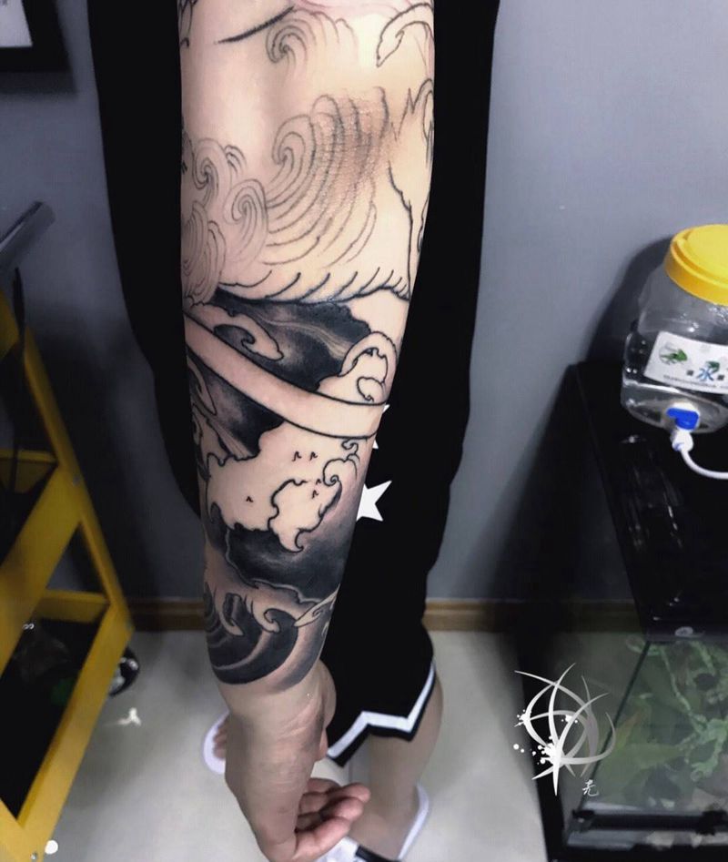 传统纹身图片_成品纹身图案