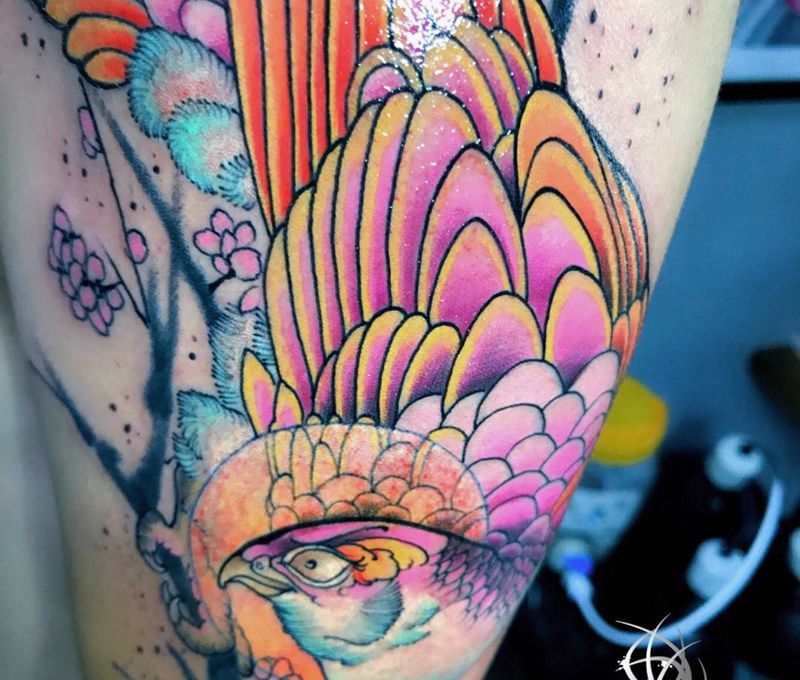 新传统纹身图片_成品手部纹身图案