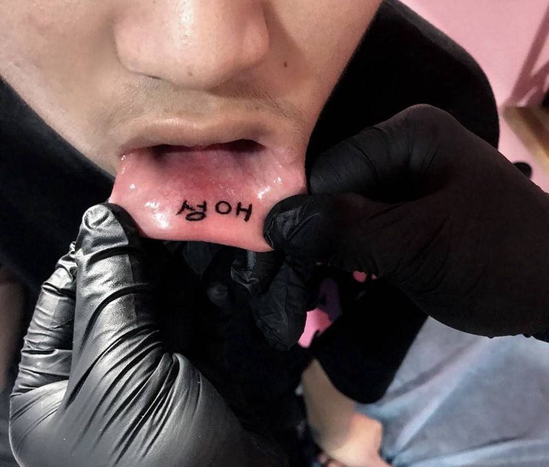 韩文纹身图片_成品纹身图案