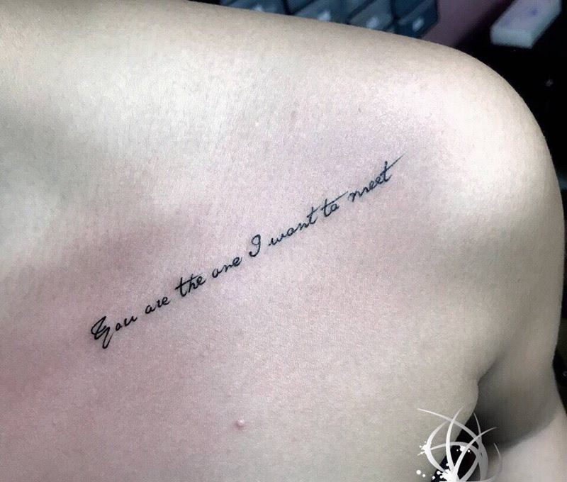 字母纹身图片_手臂纹身图案