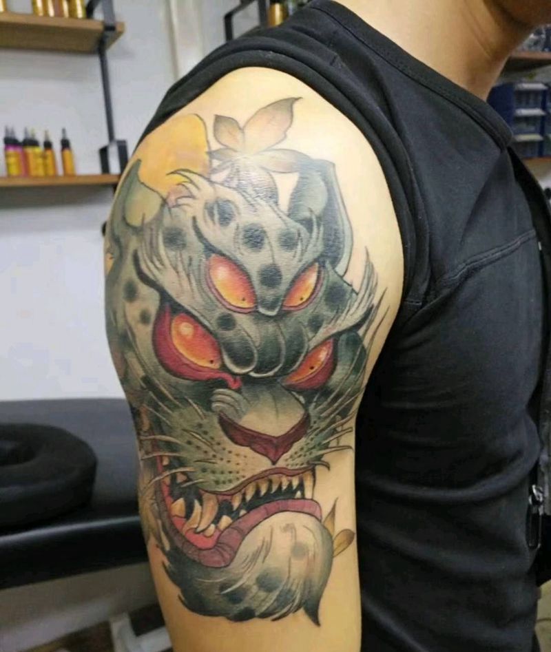 school风格纹身图片_手臂腿部Old School纹身图案