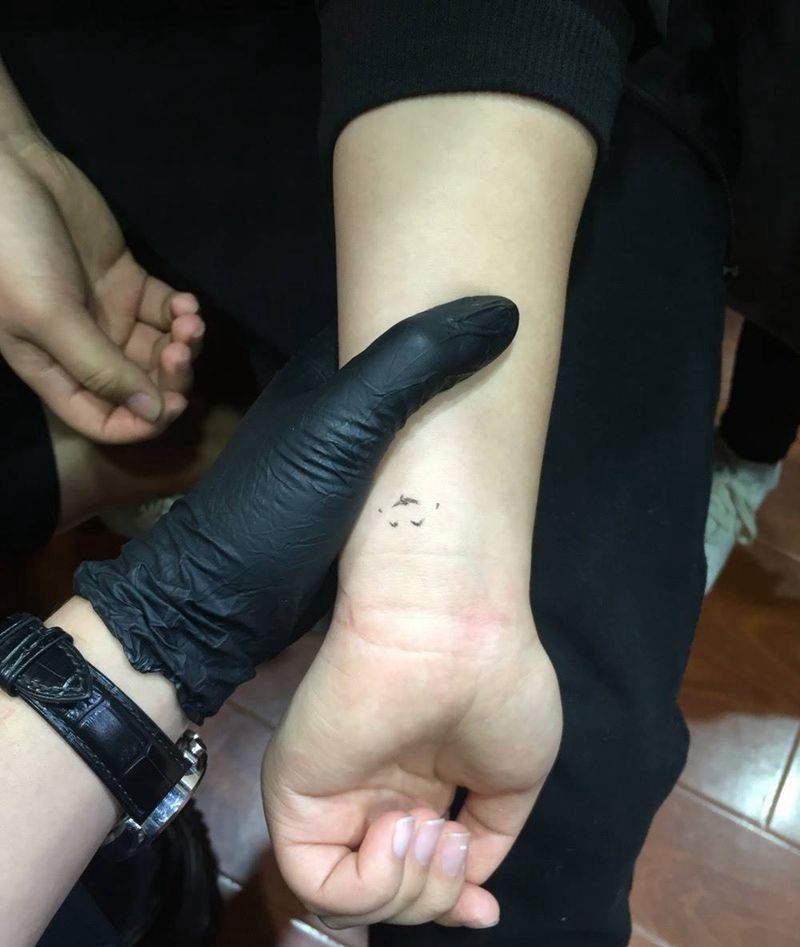 小图纹身图片_成品手部脚部纹身图案