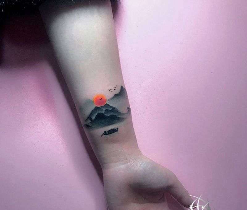 遮盖纹身图片_手部纹身图案