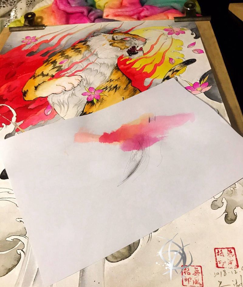 新传统纹身图片_新传统纹身图案