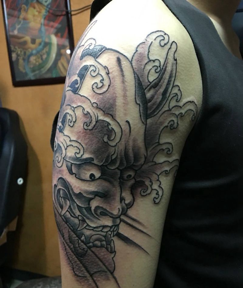 般若完成。纹身图片