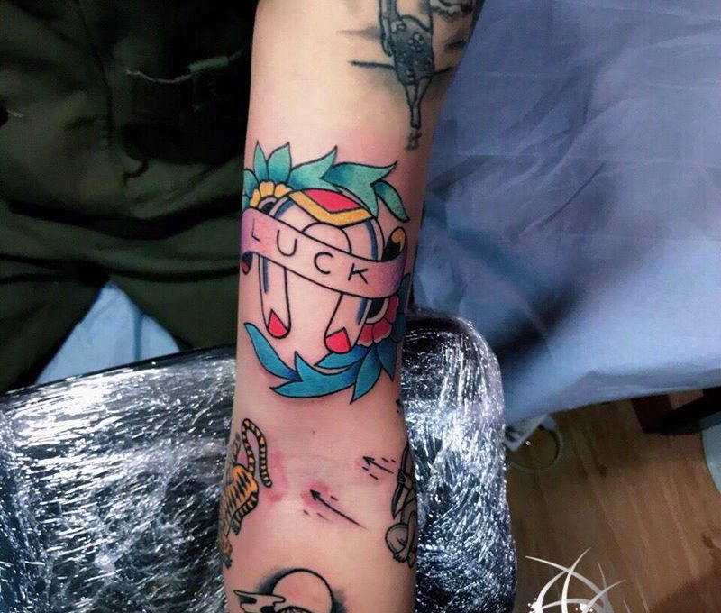 oldschool纹身图片_手部纹身图案