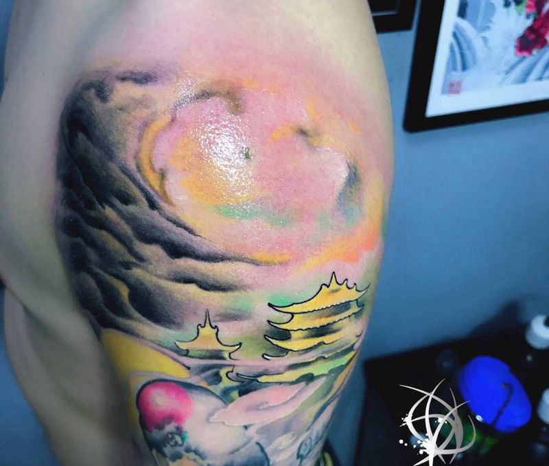 新传统纹身图片_成品手部纹身图案