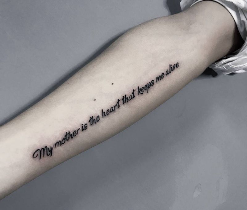 字母纹身图片_成品手部清新字符纹身图案