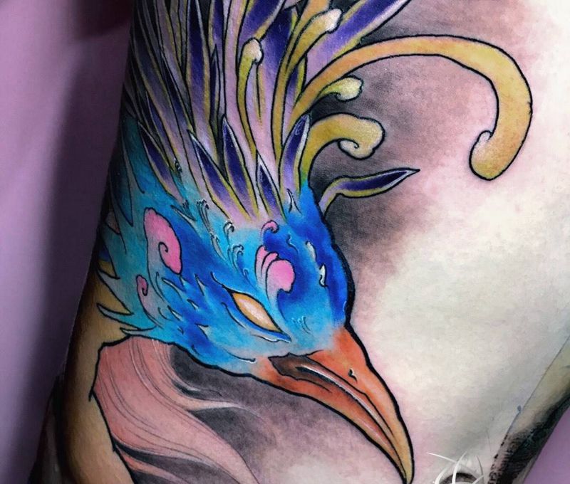 凤凰纹身图片