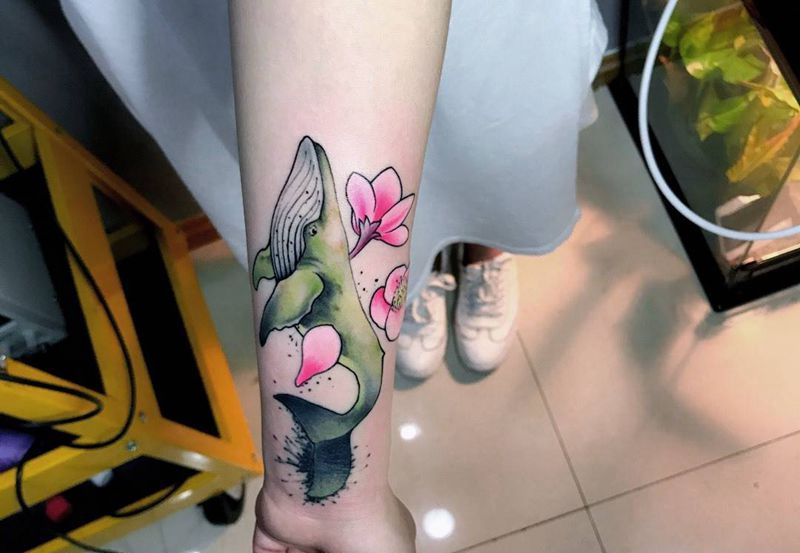 遮盖纹身图片_成品手部纹身图案