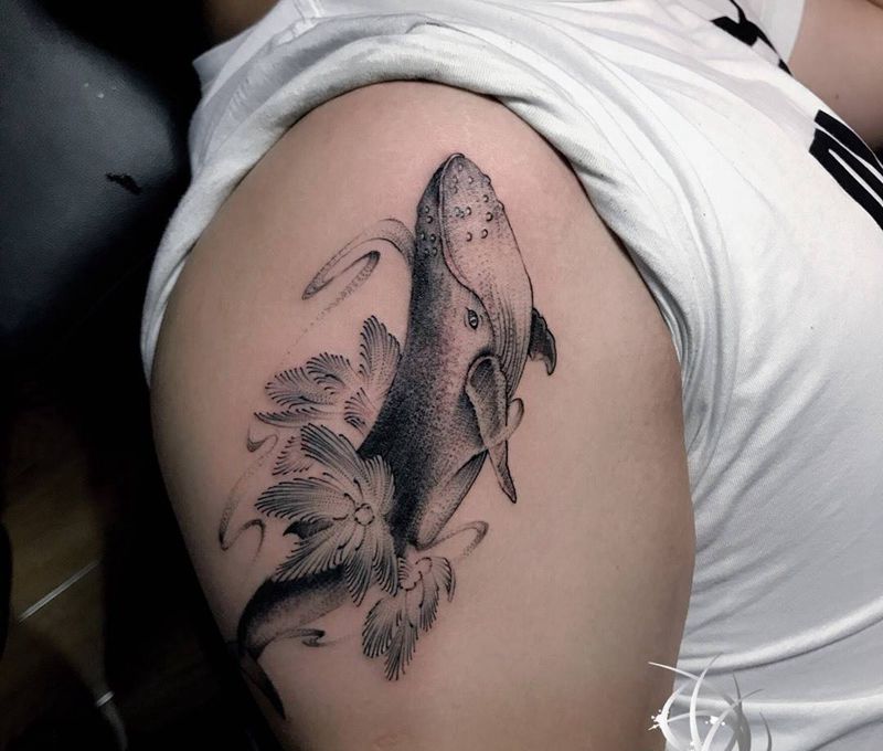 清新纹身图片_手部纹身图案