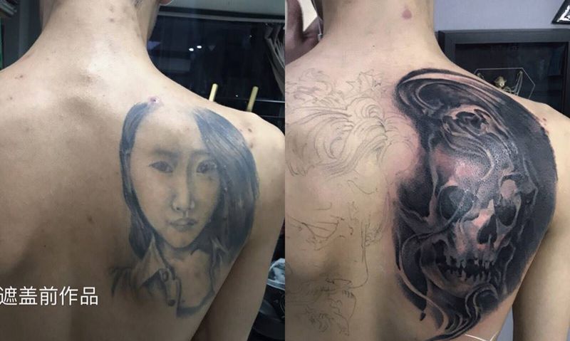遮盖纹身图片_成品纹身图案