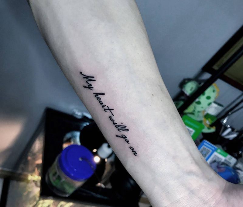 字母纹身图片_成品手部清新字符纹身图案