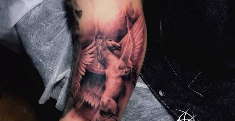 欧美纹身图片_手部纹身图案