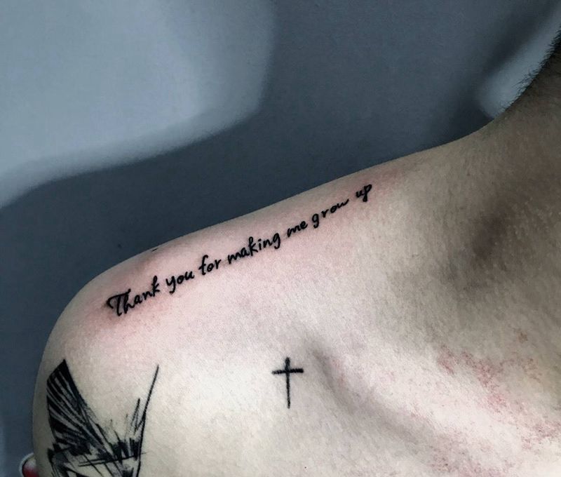 字母纹身图片_成品手部清新字符纹身图案