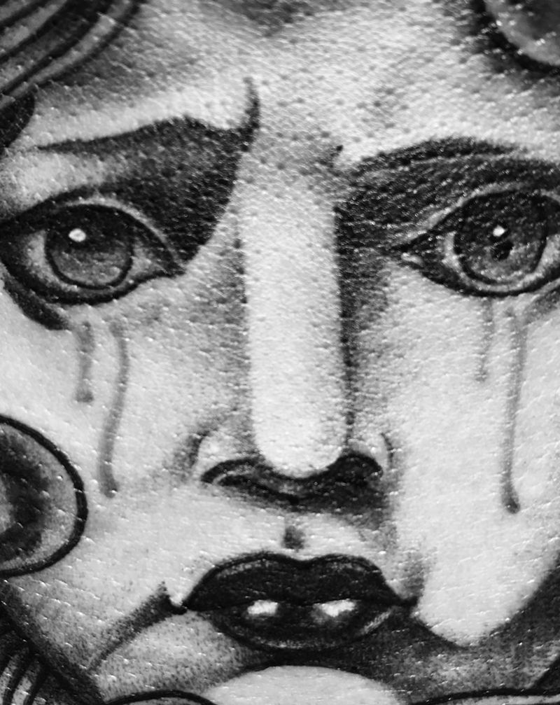 美杜莎纹身图片