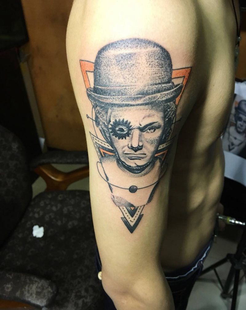 手都点麻了纹身图片