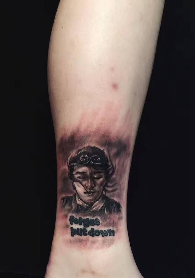 至尊宝纹身图片