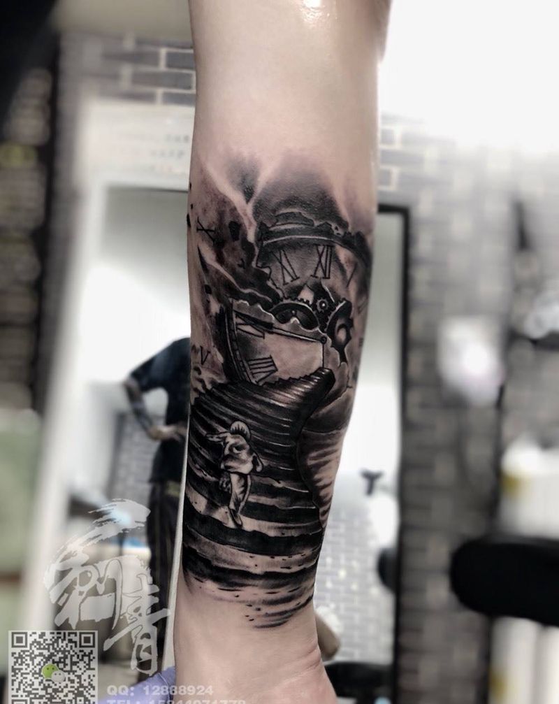 写实风格纹身图片