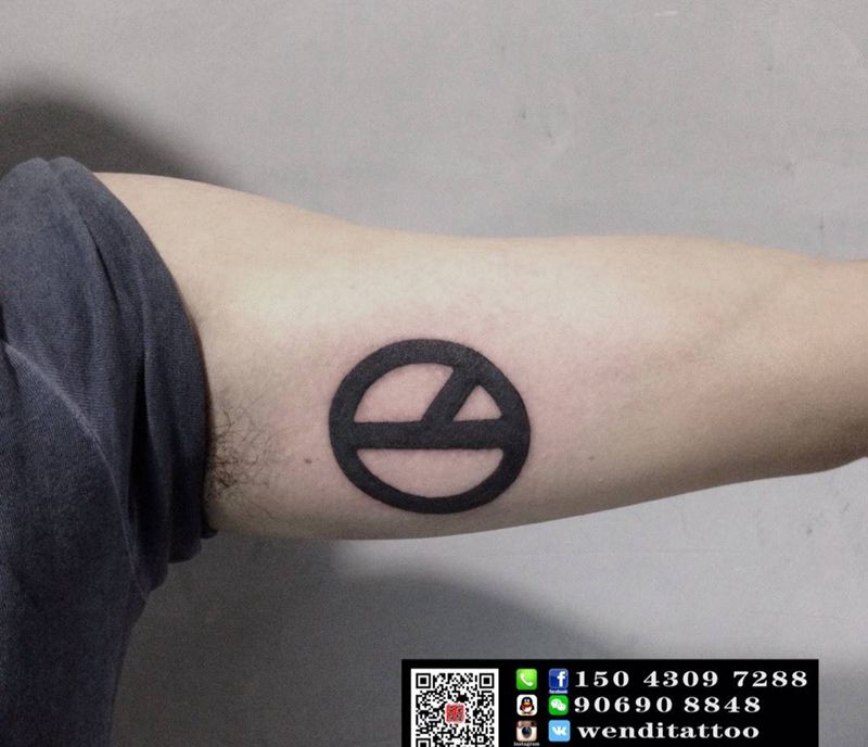 ？？！！纹身图片_成品手臂清新图腾字符纹身图案