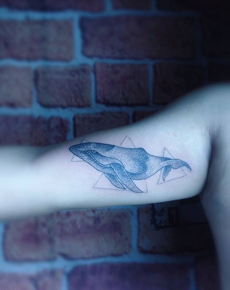 鲸纹身图片