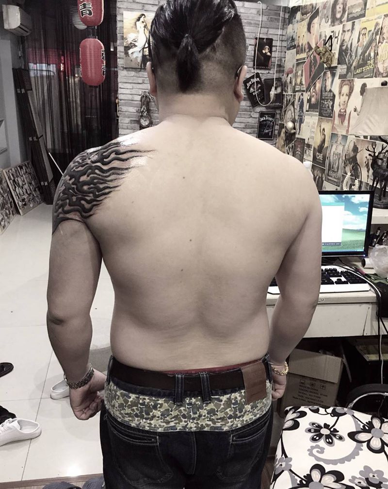 图腾修改纹身图片