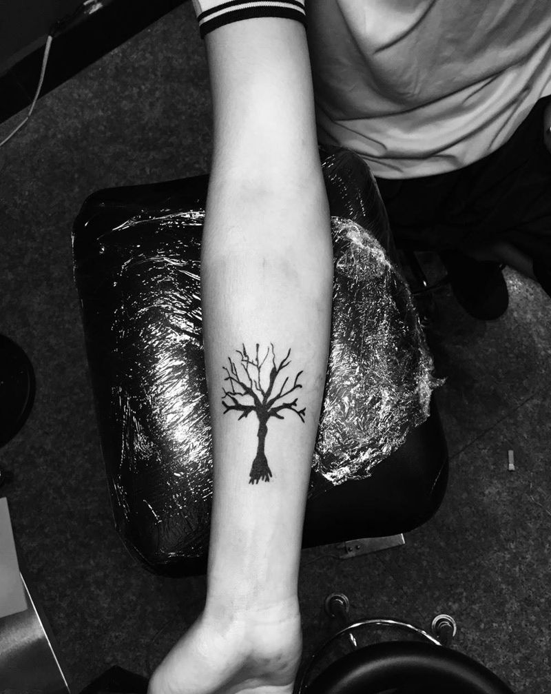 小清新纹身图片