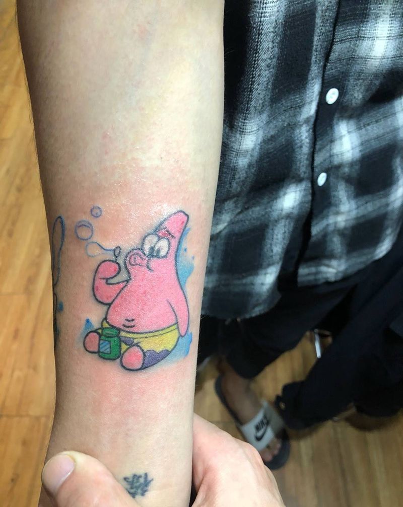 卡通版纹身图片