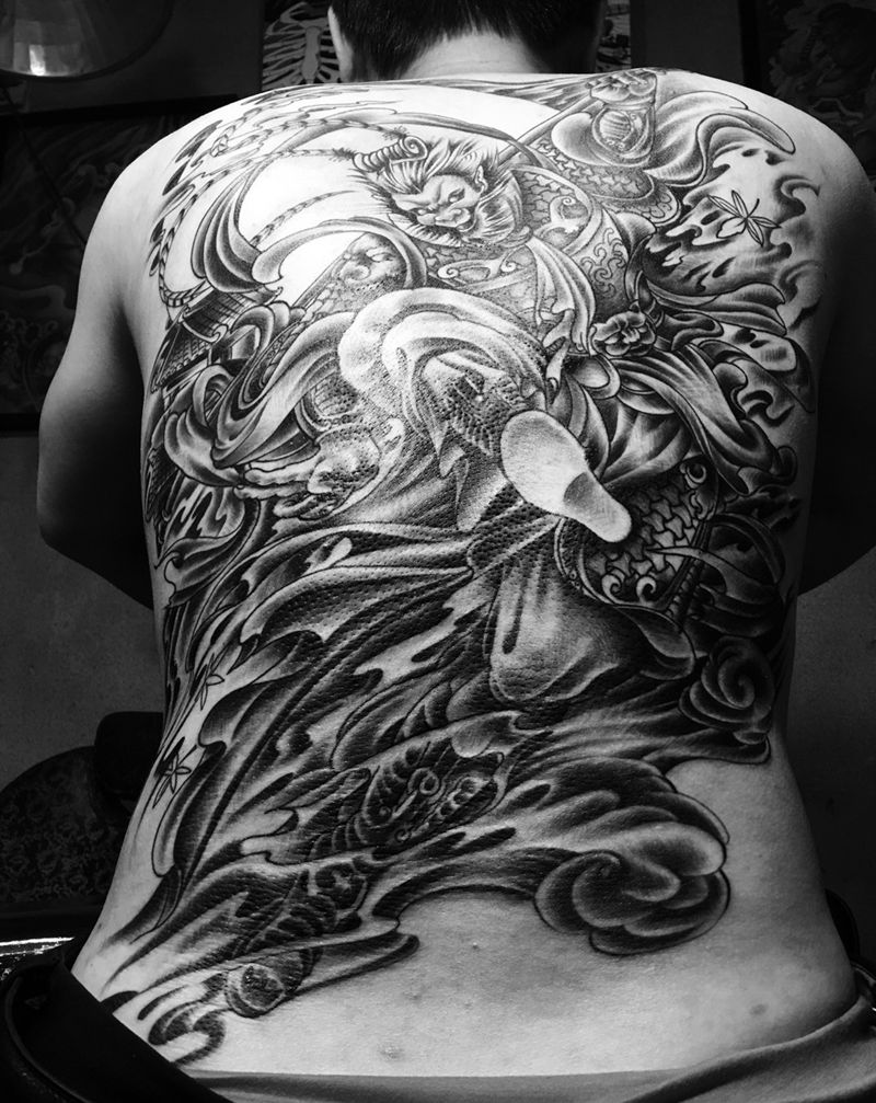 悟空猴子纹身图片