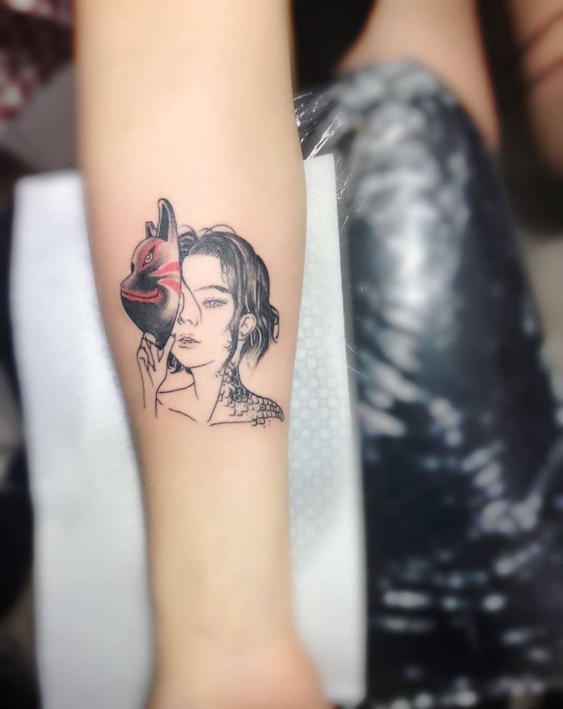 小清新纹身图片