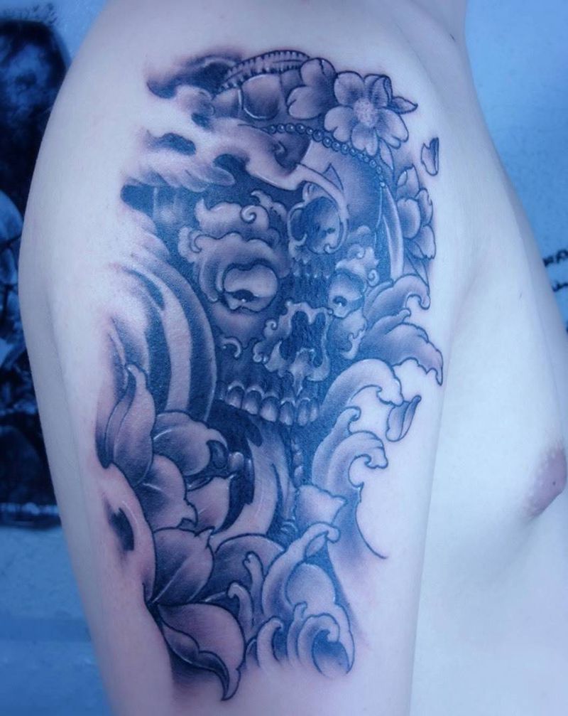 嘎巴拉纹身图片