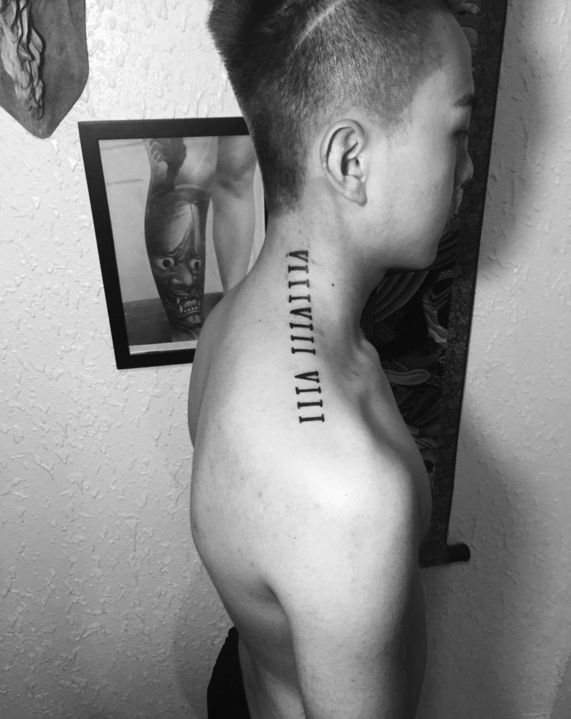 小清新纹身图片