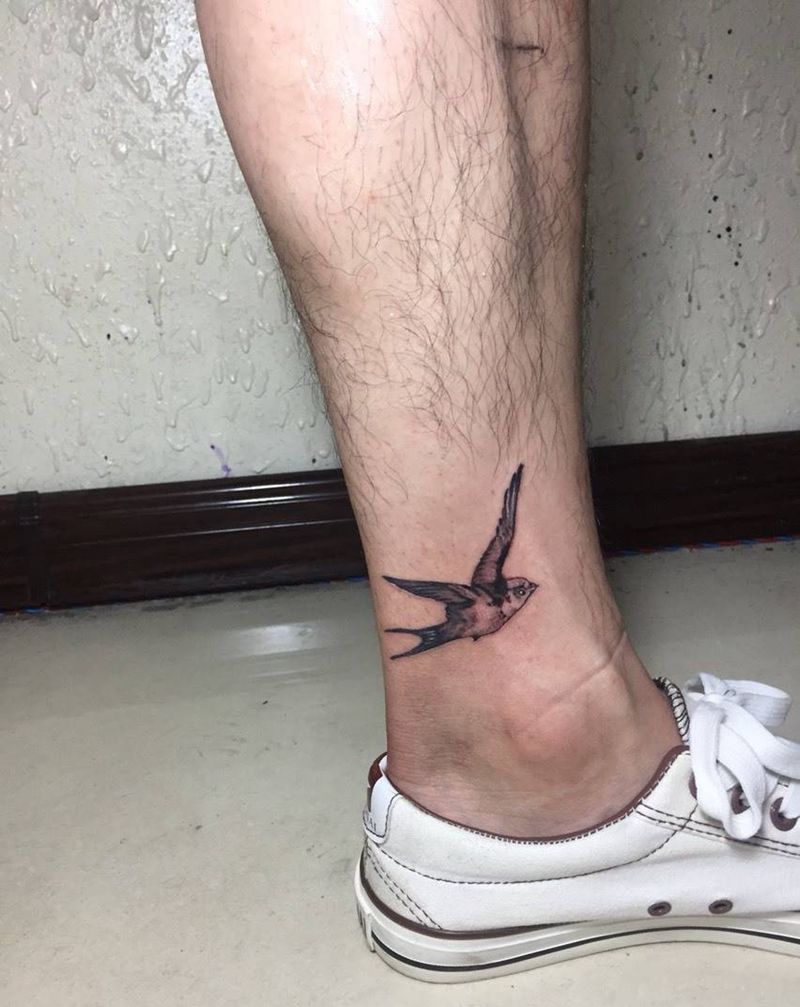 燕子纹身图片