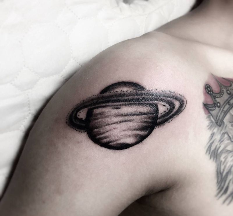 星球纹身图片