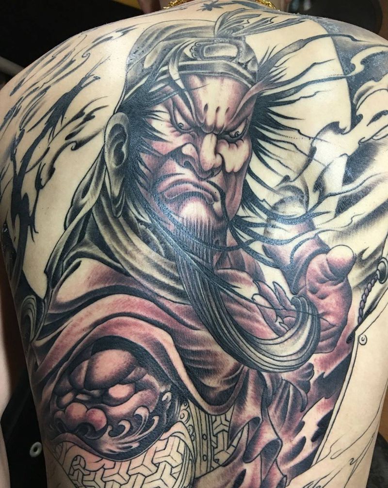 未完成纹身图片