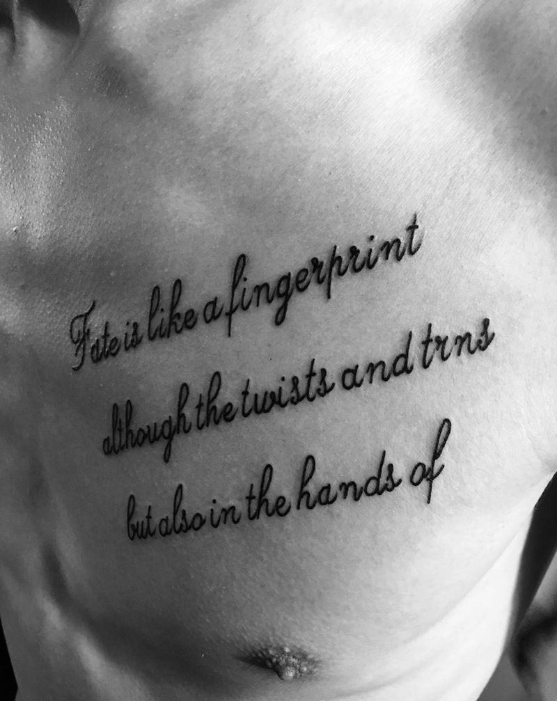 一段美好的记忆纹身图片