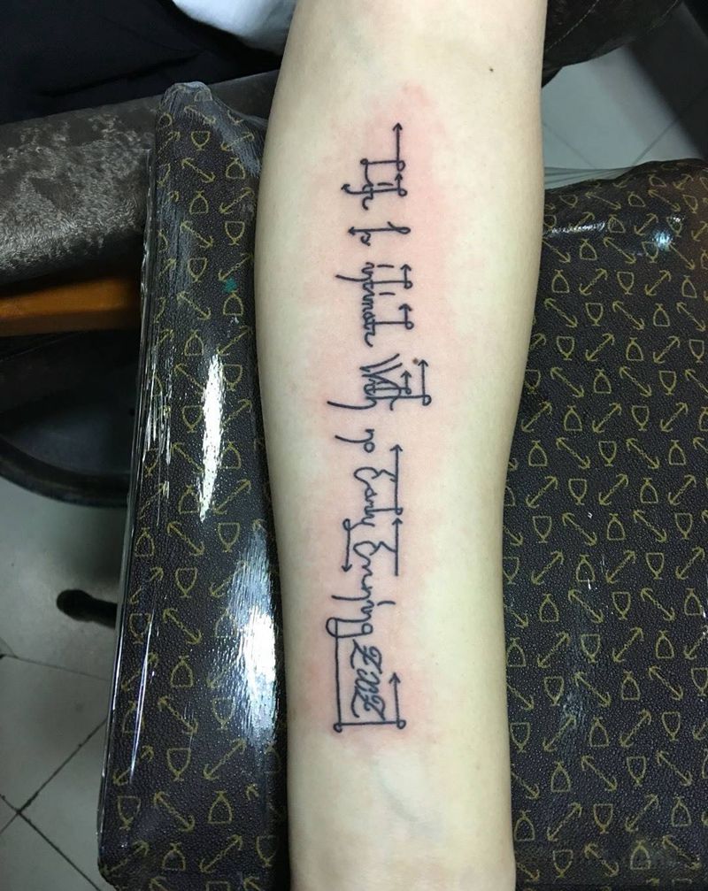 英文字体纹身纹身图片