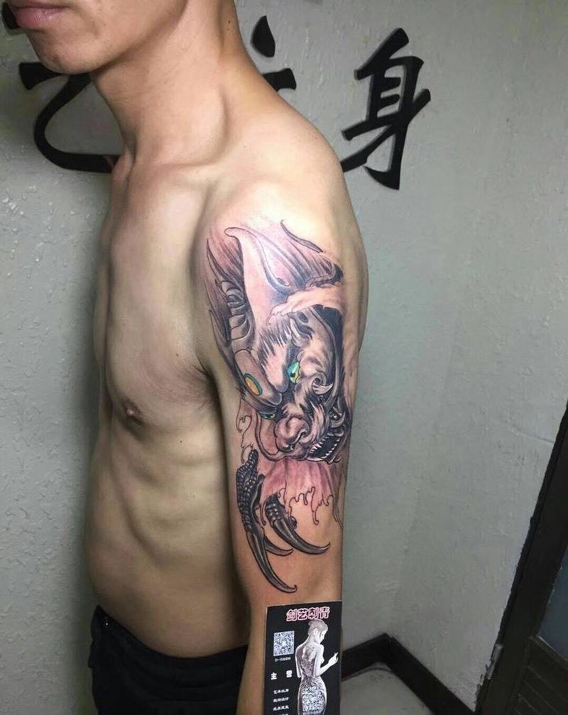 龙纹身图片