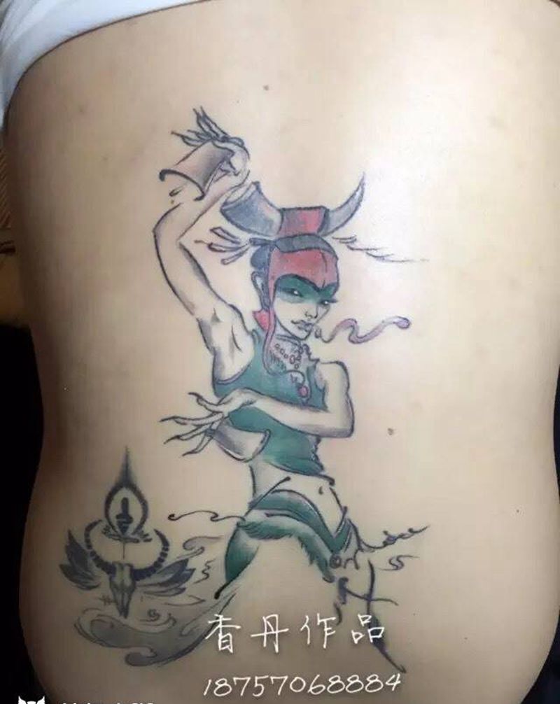 前期作品纹身图片