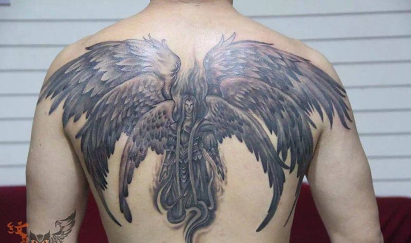 人物肖像纹身图片_人物纹身图案