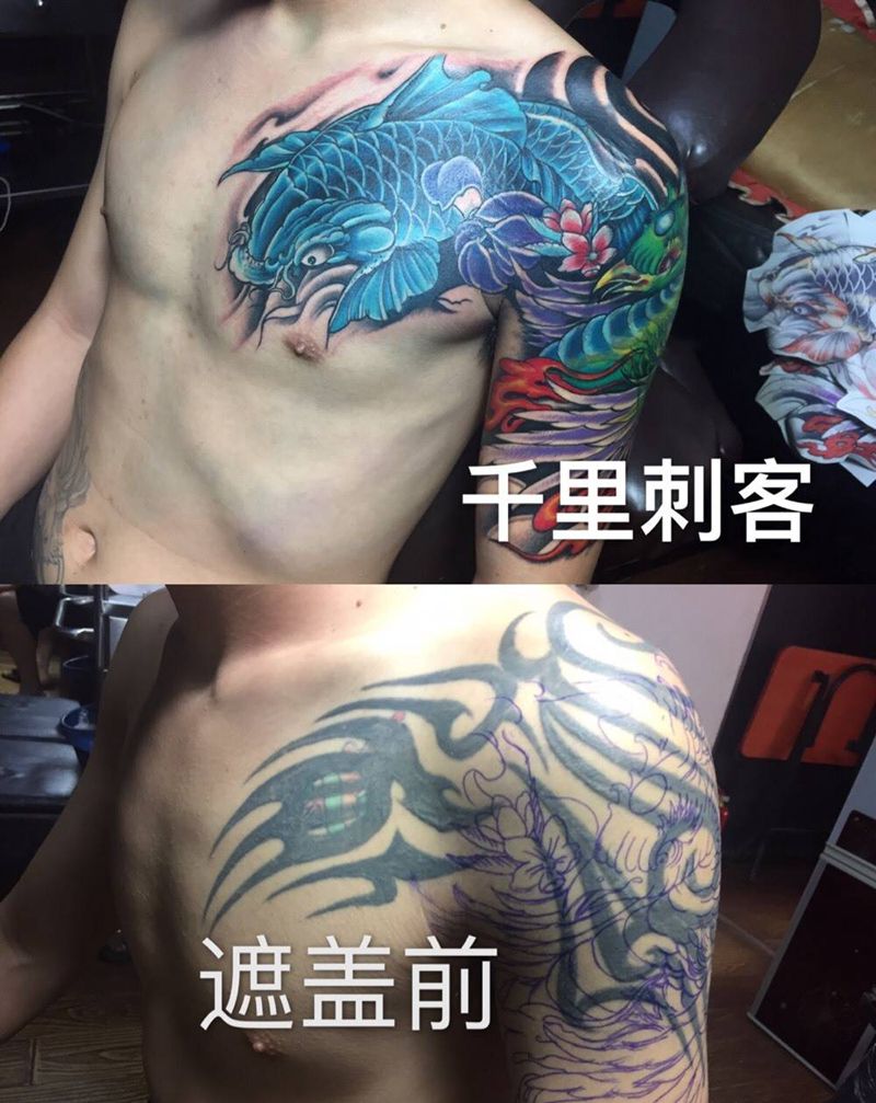 遮盖失败纹身纹身图片